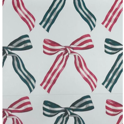Ribbon Candy Bows Wrapping Paper