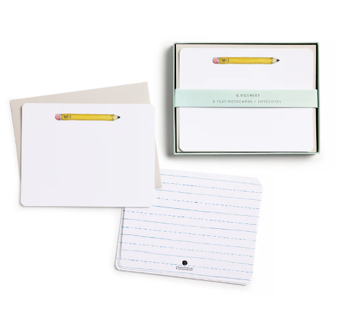 Pencil Notecard Set