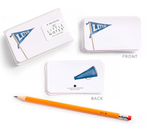 Let's Go Pennant Little Notes