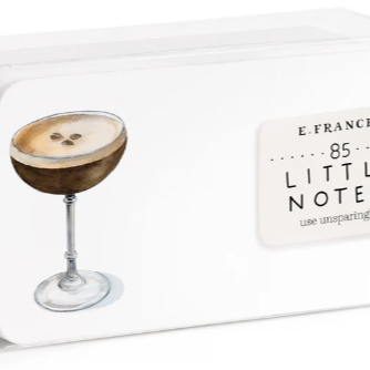 Espresso Martini Little Notes