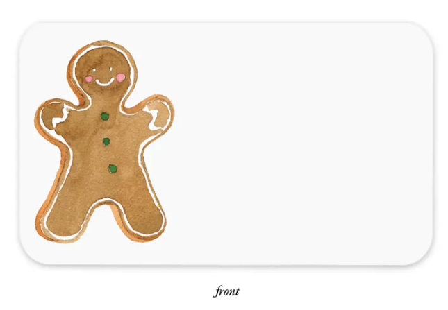 Gingerbread Little Notes