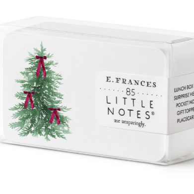 Velvet Bow Tree Little Notes