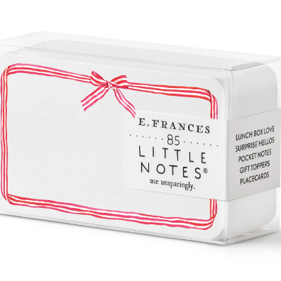 Red Ribbon Little Notes