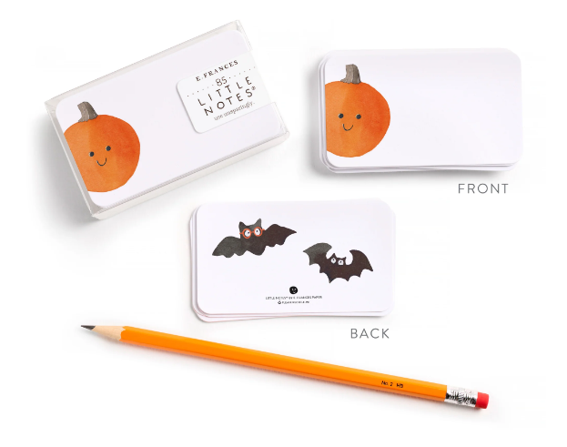Jack-O-Lantern Little Notes