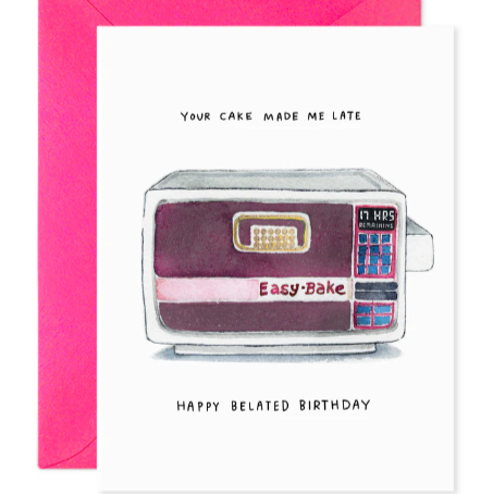 EZ Bake Birthday Card