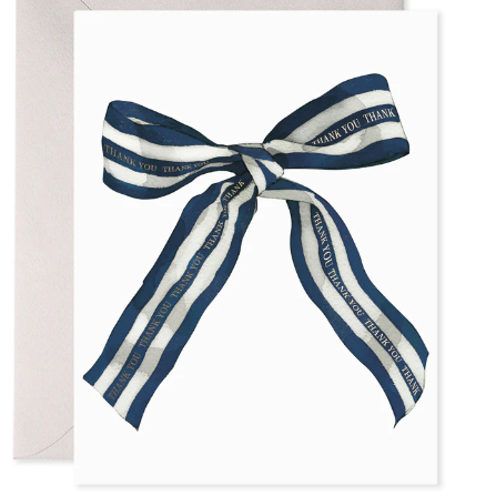 Bow Thank You Card