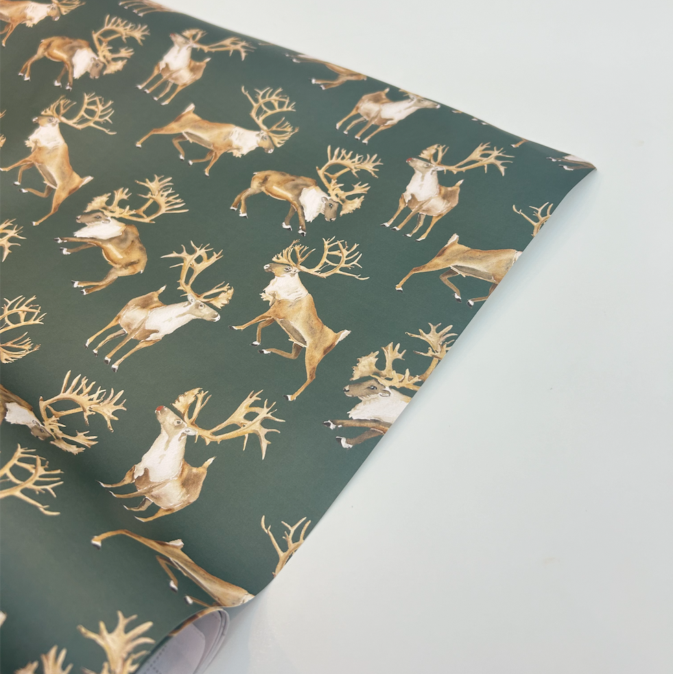 Caribou Gift Wrap