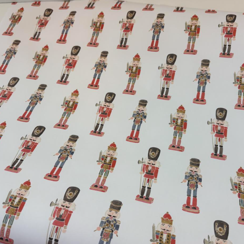 Nutcrackers Gift Wrap