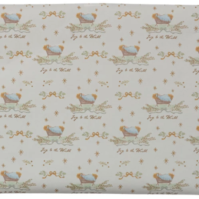Jesus in Manger Wrapping Sheets