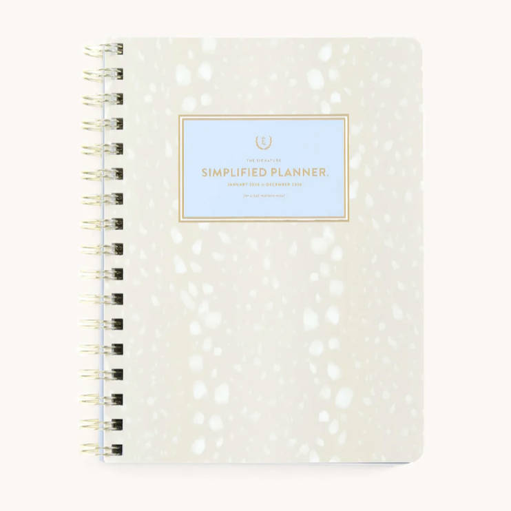 2026 Softcover Weekly Planner - Ivory Antelope