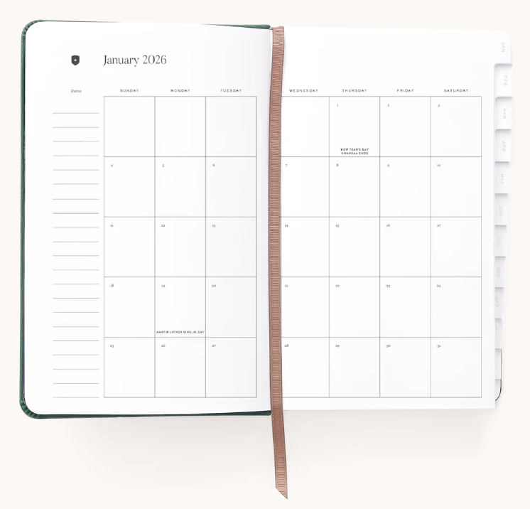 Evergreen Dapperdesk Daily Planner