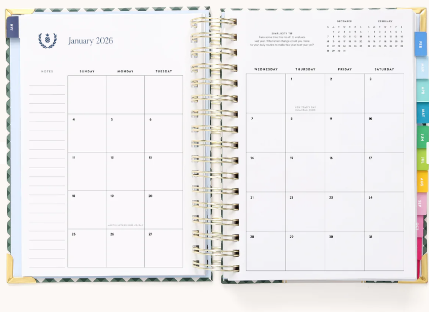 Spiral Daily Simplified Planner
