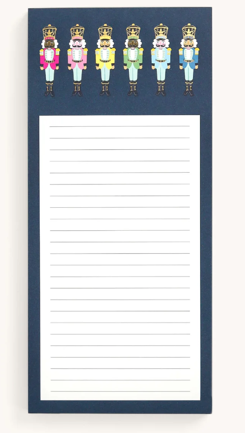 Tall Nutcracker Notepad
