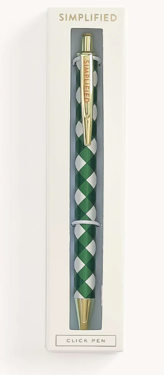 Camp Gingham Pen