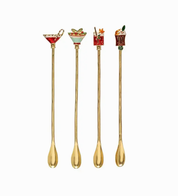 Holiday Cocktail Spoon