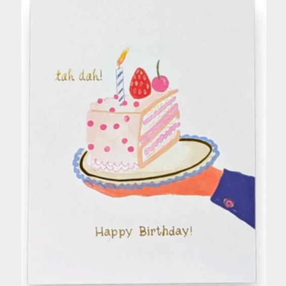 Cake Slice Birthday Card