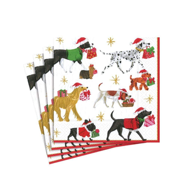 Christmas Delivery Cocktail Napkin