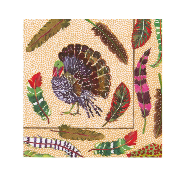 Plumage Cocktail Napkin