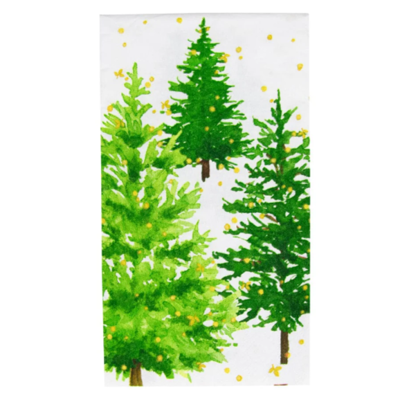 White Christmas Guest Towel