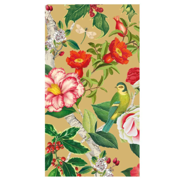 Christmas Chinoiserie Guest Towel