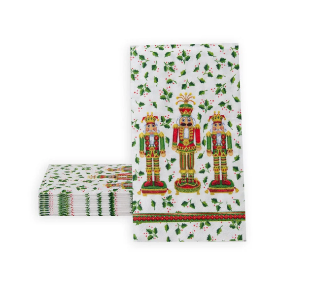 Nutcracker Christmas Guest Towel