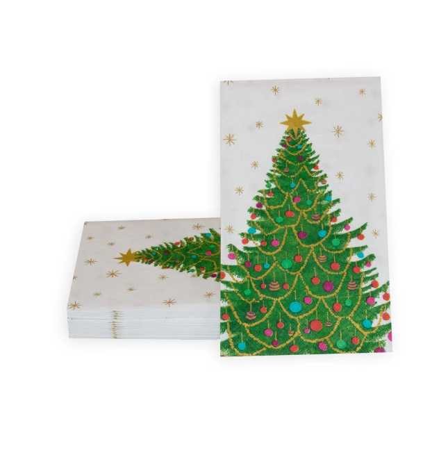 Merry and Bright Guest Towel
