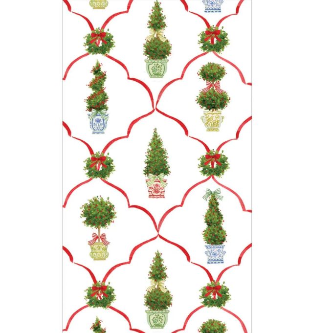 Petit Jardin de Noel Guest Towel