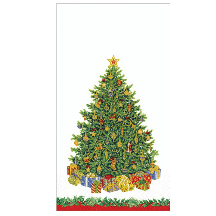 Christmas Tree Guest Napkin