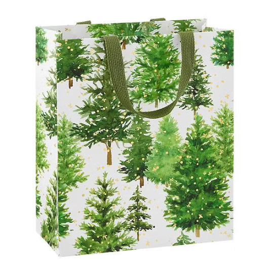 White Christmas Gift Bag