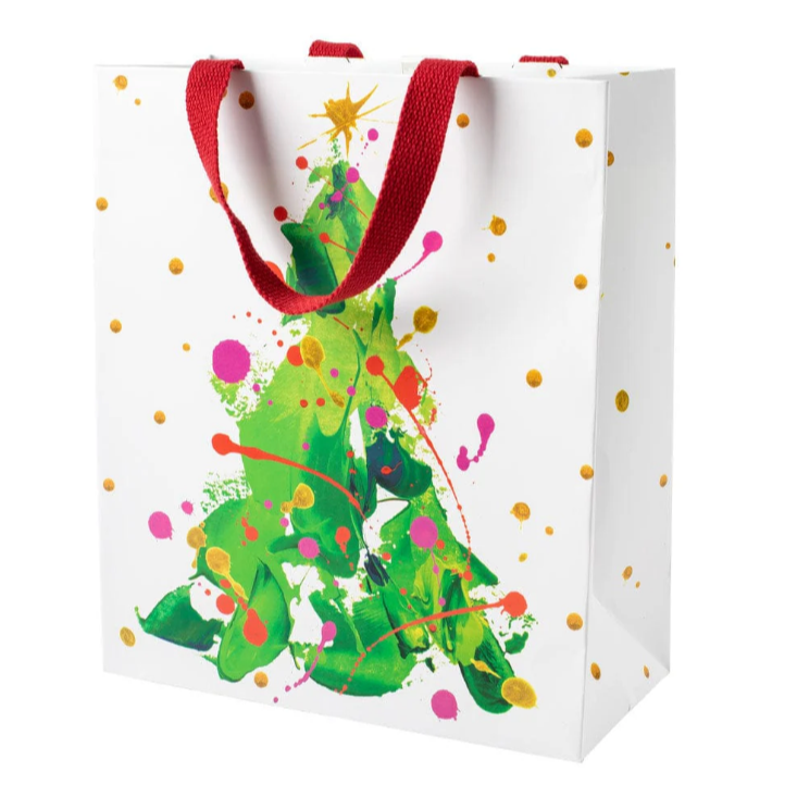 Splatter Tree Gift Bag