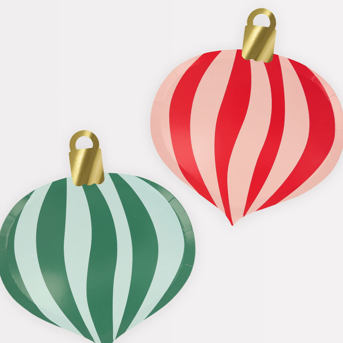 Striped Ornament Plate