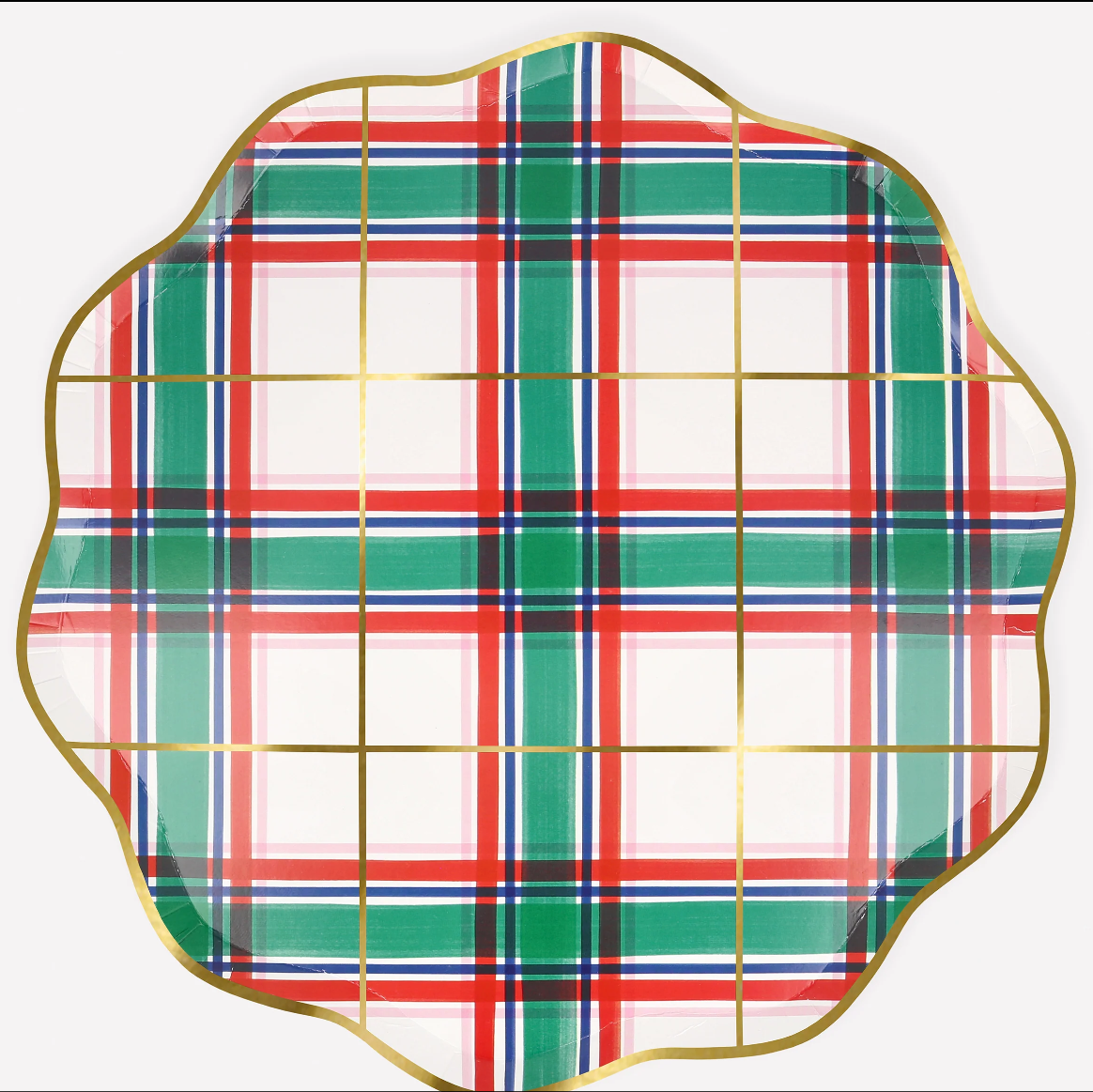 Tartan Dinner Plates