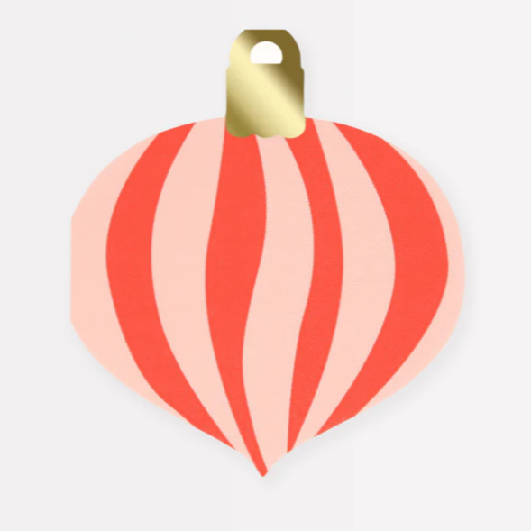 Striped Ornament Napkins