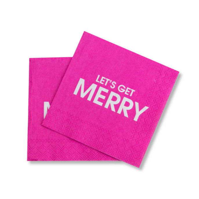 Let's Get Merry Napkins