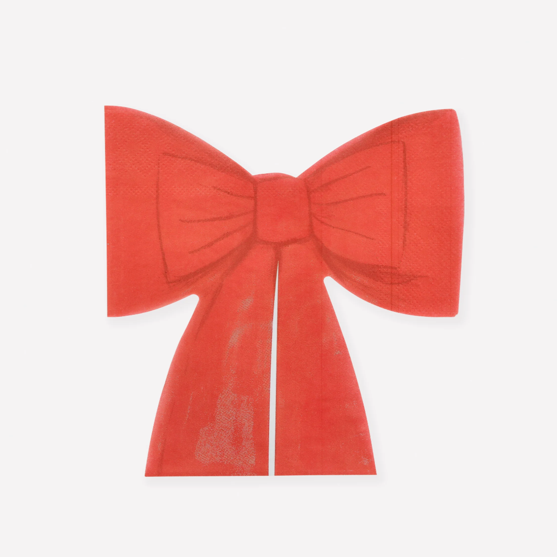 Red Bow Napkins