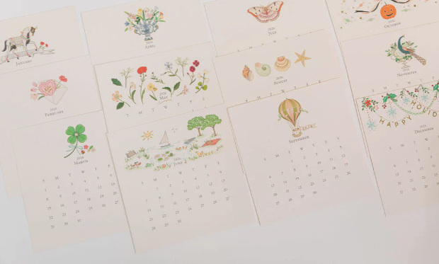 2026 Desk Calendar Refill