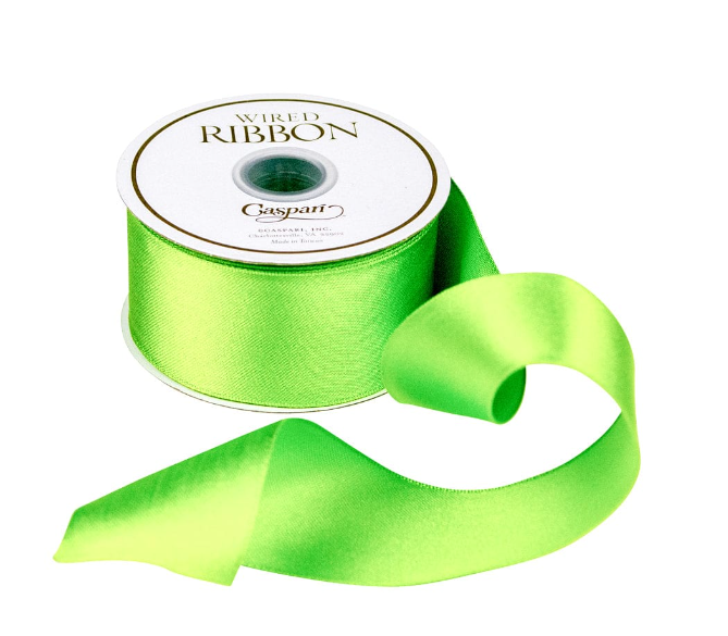 Solid Satin Limelight Ribbon