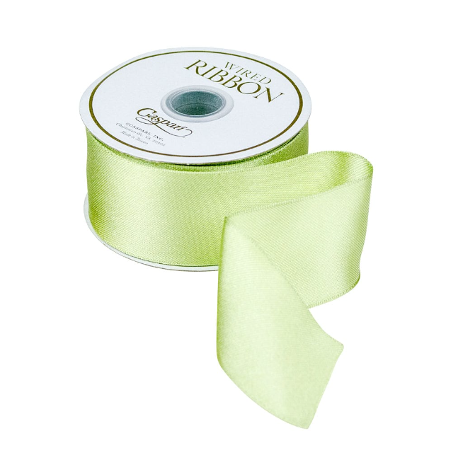 Solid Satin Celadon Ribbon
