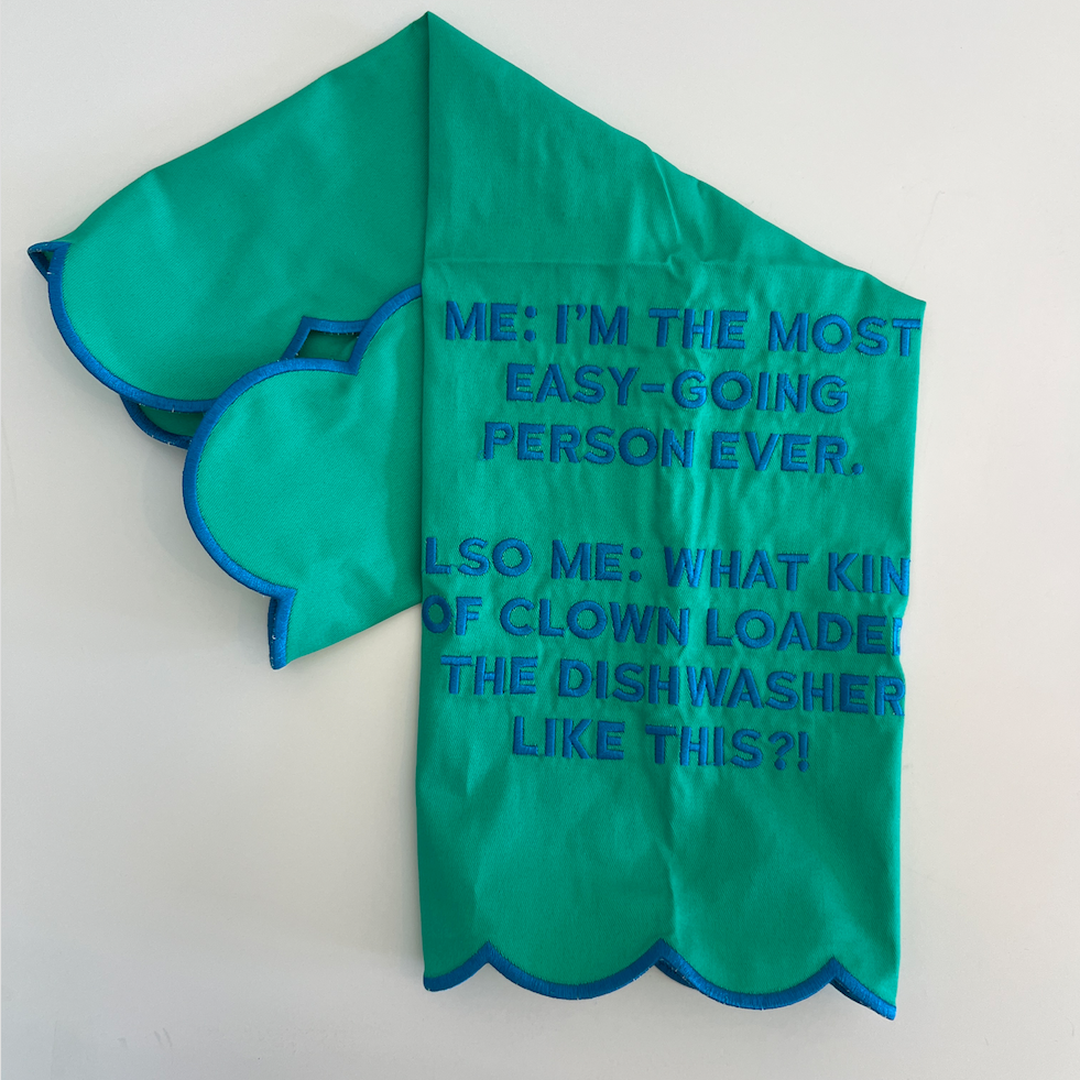 Easy Going Tea Towel