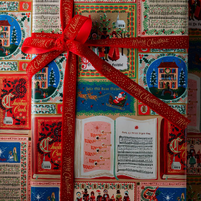 Christmas Carols Wrapping Paper