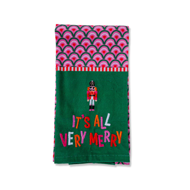 Very Merry Dish Towel