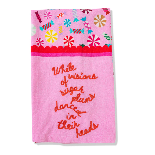 Sugar Plums Dish Towel
