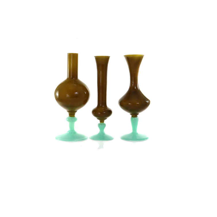 Aqua & Moss Vase