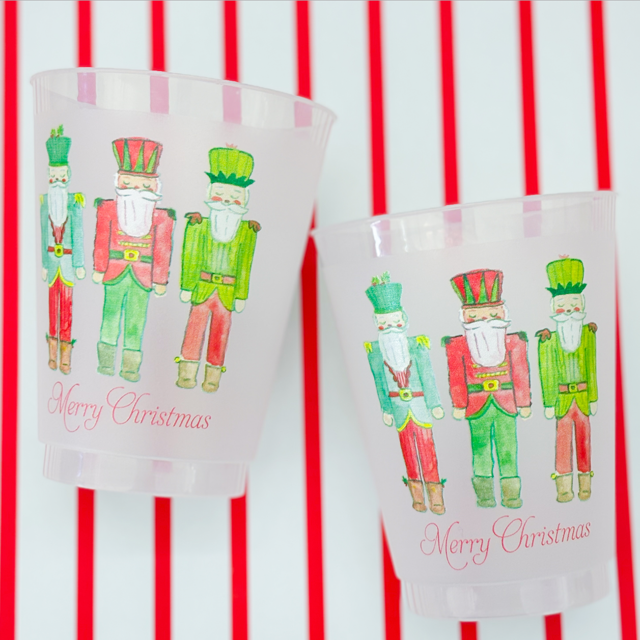 Nutcracker Shatterproof Cups