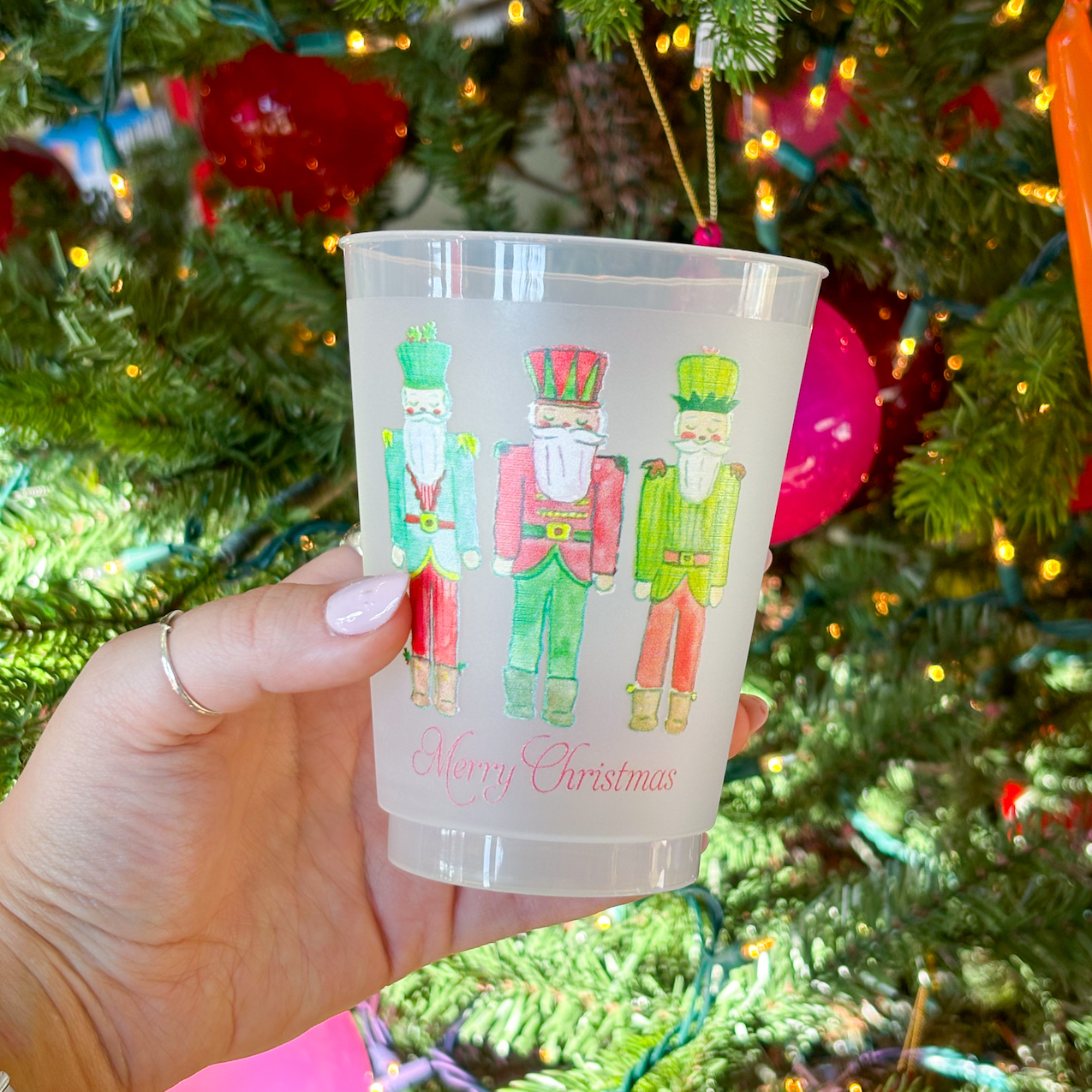 Nutcracker Shatterproof Cups