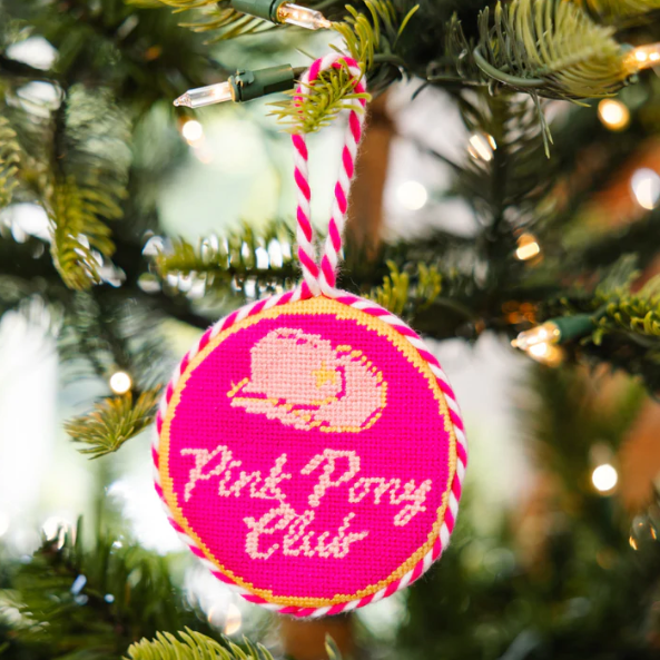 Pink Pony Club Ornament
