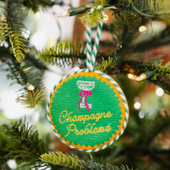 Champagne Problems Ornament