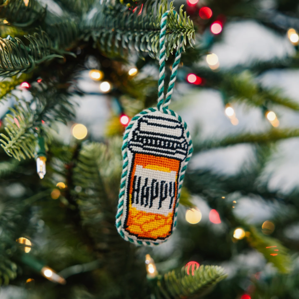 Happy Pills Ornament