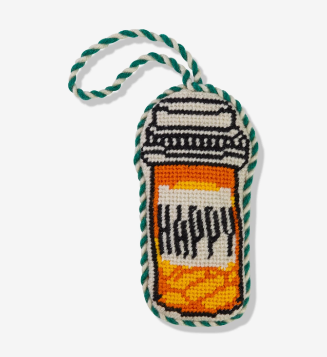Happy Pills Ornament