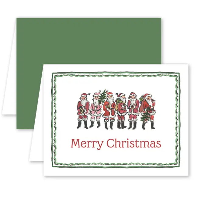 Kris Kringle Santas Card Set